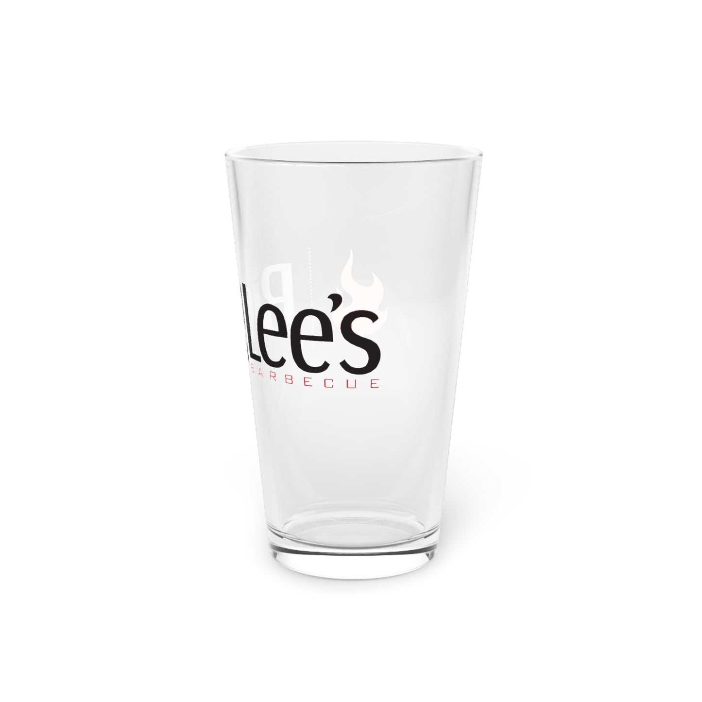 Big Lee's Barbecue Signature Pint Glass