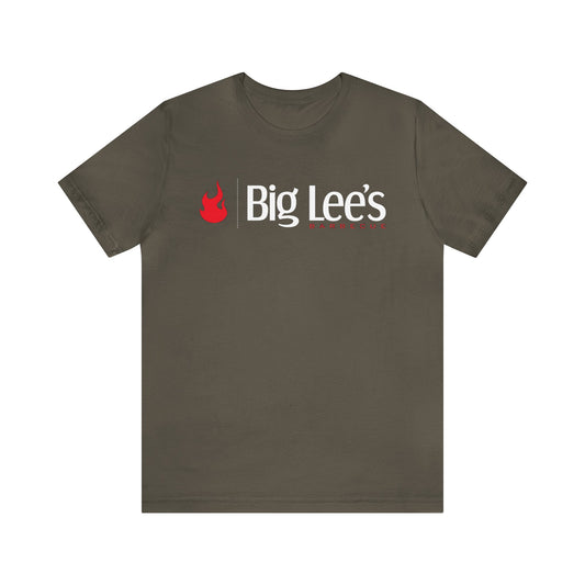 Big Lee's Barbecue T-Shirt - Army Green