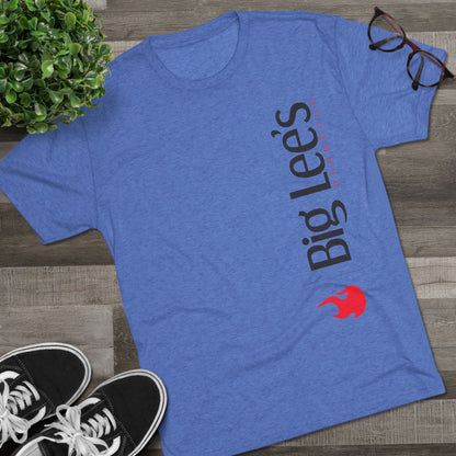 Big Lee's Unisex Tri-Blend Crew Tee - Vintage Graphic Tee, Casual Wear, Stylish T-Shirt, Unique Gift, Everyday Fashion