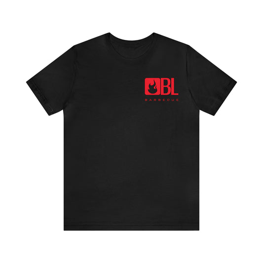 Big Lee's Barbecue Monogram T-Shirt - True Black