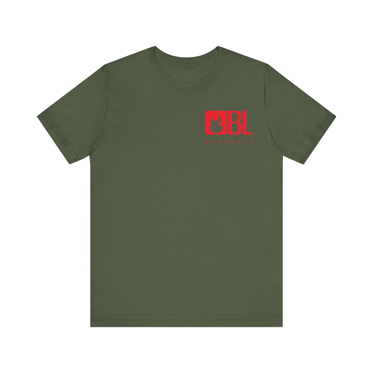 Big Lee's BBQ Chest Monogram Tee