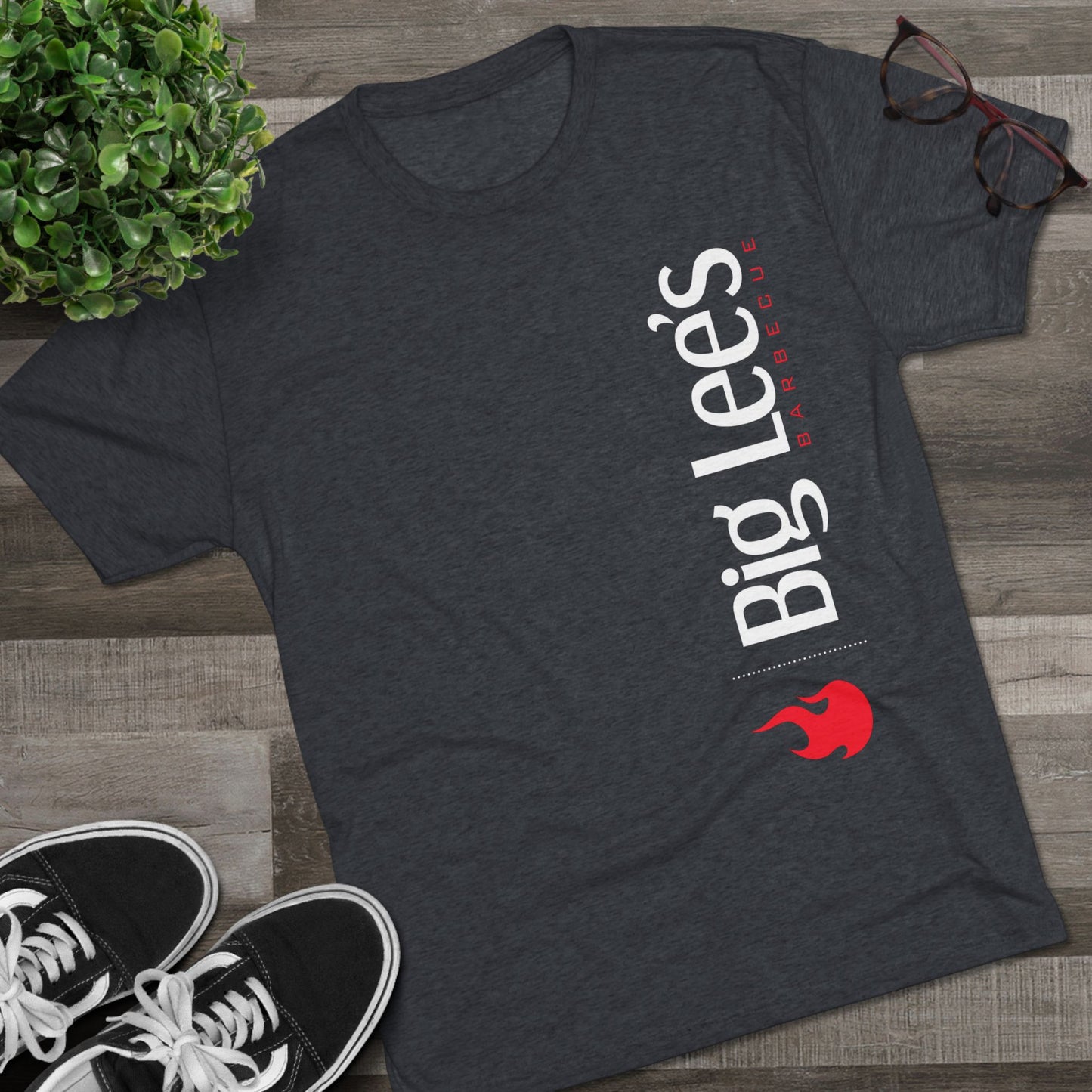 Big Lee's Unisex Tri-Blend Crew Tee - Vintage Graphic Tee, Casual Wear, Stylish T-Shirt, Unique Gift, Everyday Fashion