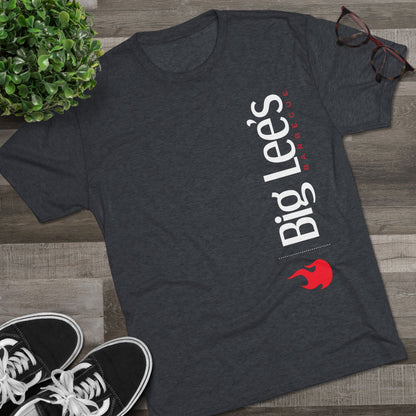 Big Lee's Unisex Tri-Blend Crew Tee - Vintage Graphic Tee, Casual Wear, Stylish T-Shirt, Unique Gift, Everyday Fashion