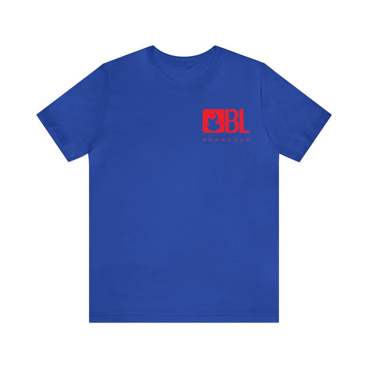 Big Lee's Barbecue Monogram T-Shirt - Royal