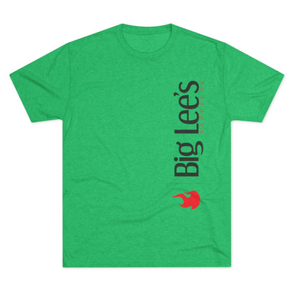 Big Lee's Unisex Tri-Blend Crew Tee - Vintage Graphic Tee, Casual Wear, Stylish T-Shirt, Unique Gift, Everyday Fashion